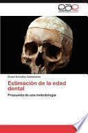 libro Estimación De La Edad Dental